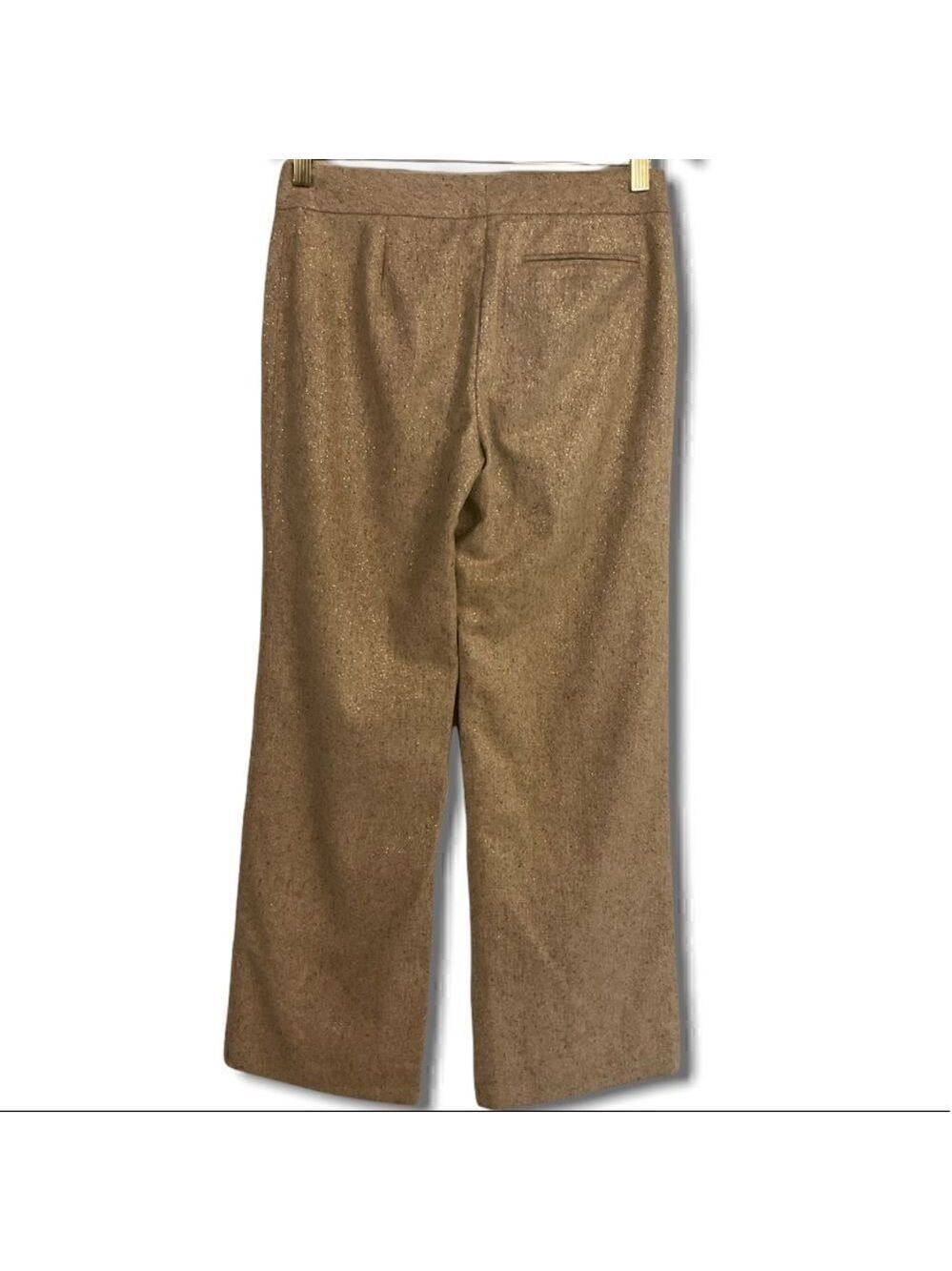 Express Cream Stretch Pants Size 3/4 - Picture 3 of 3